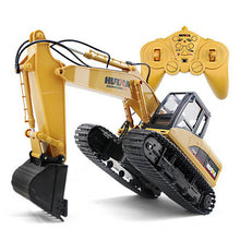 2019 Brand New Toys 15 Channel 2.4G 1/14 RC Excavator Charging RC Car With Battery RC Alloy Excavator RTR For kids