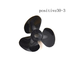 1PCS RC Boat Three Blades Paddle Nylon Boat Propeller Positive & Reverse Screw RC Boat Propeller 12 SIZE