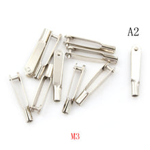 10Pcs Durable M2 / M3 Metal Clevis Chuck RC Control Horn Steel clevis Chuck for RC Place Air Plane RC Car High Quality