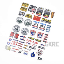 Gkrc 1/10 Scale Rc Wrangler Jeep Traxxas Trx-4 Defender Axial Scx10ii Jkmax D90 D110 Logo Marks Stickers Set 90027 90028 90046