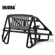 INJORA RC Car Cherokee Body Cab & Back-Half Cage for 1/10 RC Crawler Traxxas TRX4 Axial SCX10 90046 Redcat GEN 8 Scout II