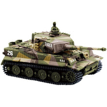 4 Colors Mini Tiger Military Battle RC Tank Remote Radio Control Army Panzer Armored Children Electronic Toys for Boys Kids Gift