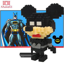 MUMUELI Mini Assembly DIY Cartoon Animation Figure 3D Building Model Kit Blocks for Children Kids Resin Toys Collection DTSET-3