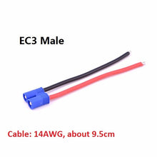 EC3 EC5 To T Deans Plug XT60 Connector Adapter Deans plug 12AWG 14AWG cable wire for RC Lipo ESC Motor Drone