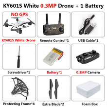 KY601G KY601S Professional Drone with Camera 4K HD 5G WiFi GPS FPV Remote Control Distance 2KM RC Quadcopter Helicopter Kid Toys