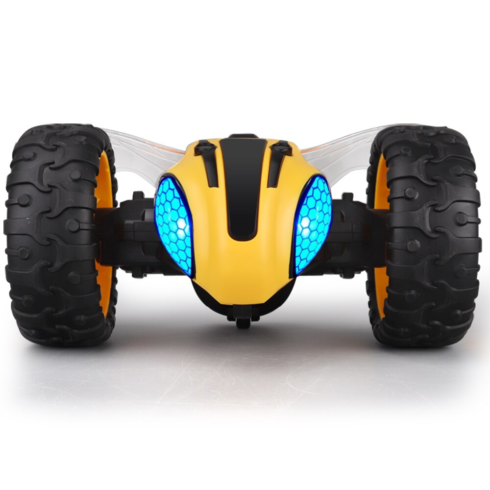1:14 RC Car 360 Degrees Rotating Double Sided Lightning Bee RC Car for Kids Toys 2019 Gifts for boy's gift