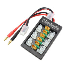 Lipo Charger Adaptor Board Plate 1S-3S XT30 Plug Parallel for 1S 2S 3S LiPo Batteries Compatible with 6pcs XT30 to JST Cable