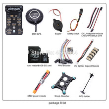 Pixhawk PX4 PIX 2.4.8 32 Bit Flight Controller w/4G SD M8N GPS+433Mhz/915Mhz 100MW Radio Telemetry++I2C+PPM+xt60 power module