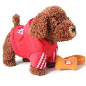 120 Songs Ancient Poetry Pet Music Plush Toy Dog Walking Smart Machine Leash Dog Children Gift Birthday Gift