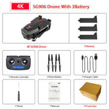 SG906 Pro GPS Drone with Wifi FPV 4K HD Camera Two-axis anti-shake Self-stabilizing Gimbal Brushless Quadcopter Vs Sjrc F11 Pro