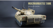 2.4Ghz RC tank Heng Long 1/16 US M1A2 U.S. Army Main Battle Tank Abrams Tusk Tank Ultimate metal version Metal Gear Tracks sound
