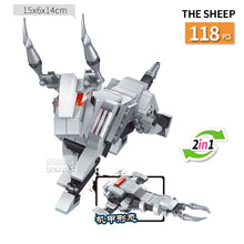 Animal transform Dragon Chinese zodiac signs assembled building block bricks Compatible Legoed kids kits toys Children gift