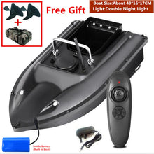 New Function Fixed Speed Cruise Remote Control Fishing Finder Boat 1.5KG 500M Dual Night Light Lure Fishing Smart RC Bait Boat