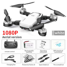 Drone 4K RC Quadcopter With Camera Foldable FPV Wifi Quadrocopter Wide Angle High Hold RC Helicopter Selfie Drone Professional