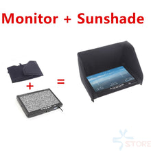 Newest IPS 7 inch LCD TFT FPV 1024 x 600 Monitor Screen Remote control FPV Monitor Photography Sunhood for Ground Station