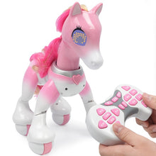 Creative Remote Control Horse Unicorns Robot Cute animal Intelligent Induction Electric Model Pet robotics Educational Kids toys