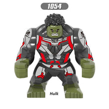 16pcs/set The Avengers Heroes DIY Model Building Blocks Kit Hulk Batman Thanos Thor Assembling Bricks Toys Kids with Legoinglys