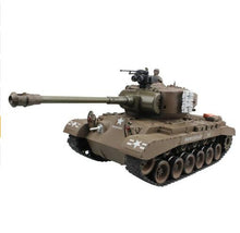 RC Tank US M26 15 Channel 1/20 Pershing Snow Leopard Main Battle Tank Model With Shoot Bullet Hobby Toys