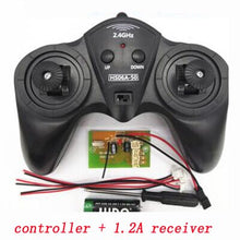 6CH 2.4G Remote Controller DC 6V-15V Large Power Transmitter Receiver Radio System for DIY RC Boat Cars 50M Wireless Controlling