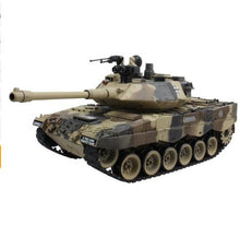 RC Tank Tactical Vehicle Main Battle Military 15 CH 1/20 Recoil Effect Tank with Shoot bullets Model Electronic Hobby Toys