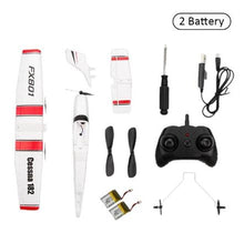 DIY RC Plane Toy Remote Control Glider FX-801 Rc Airplane Cessna 182 DIY EPP Craft Foam Electric Outdoor Fixed Wing Aircraft