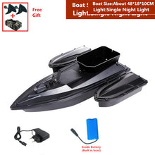 New Function Fixed Speed Cruise Remote Control Fishing Finder Boat 1.5KG 500M Dual Night Light Lure Fishing Smart RC Bait Boat