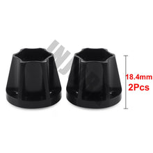 INJORA 2PCS Aluminum Alloy 12mm Wheel Hex Hub for 1/10 RC Crawler 1.9 2.2 Wheel Rim Axial SCX10 Traxxas TRX4 D90