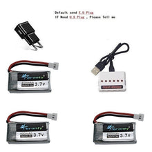 3.7V 400mah Battery and 6-Port Charger For SYMA X15 X5A-1 X15C X15W H31 X4 H107 KY101 E33C E33 U816A V252 H6C RC Spare Parts