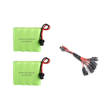 4.8v 3000mAh Ni-MH AA Battery and Charger For RC Car Robot Tank Gun Boat 4.8v 2400mah 4.8v Rechargeable Battery Pack