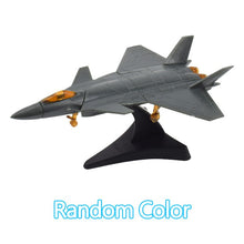 1 PCS Mini Assemble Fighter Model Kit Toys for Boys Military Building Blocks Handmade Assembly Aircraft Model Toy Gifts for Kids