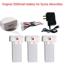 Original SYMA X8SW X8SC X8 Pro Battery Ultra-high Capacity 7.4V 2000mAh Battery RC Drone Helicopter Syma X8sw X8SC series parts