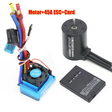 3650 3900KV Brushless Motor & Waterproof 25A 35A 45A 60A 80A 120A Brushless ESC with Program Car Combo for RC Car RC Boat Part