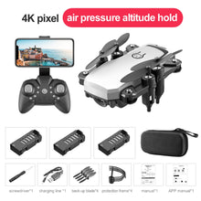 Mini Drone With 4K Camera HD Foldable Drones One-Key Return FPV Quadcopter Follow Me RC Helicopter Quadrocopter Kid's Toys