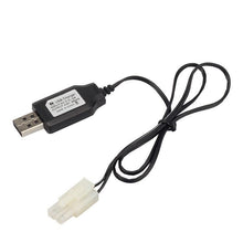 YUKALA 3.6V 4.8V 6.0V 7.2V 9.6V Ni-CD/Ni-MH rechargeable battery USB charger/USB charging cable with SM/JST/TAMIYA Plug 2pcs