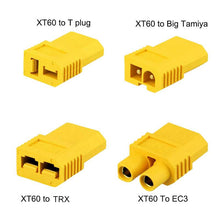 AMASS XT60 XT 60 XT-60 Male to T DEAN connector EC3 TRX Big Tamiya Plug Female Converter Adapter For RC Lipo Battery