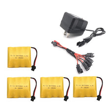 4.8V 700mAh Ni-Cd Battery With 5 in 1 Charger For Remote Control Toys Lighting Electric Tool AA Group RC TOYS Battery Group