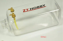 New Flight Model RC Fuel Tank Transparent Plastic 260ML 360ML 500ML 1000ML For RC Airplane Model