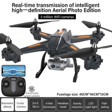 Foldable Drone With Camera HD WiFi FPV RC Quadcopter Headless Mode RC Helicopter Drone Altitude Hold 5MP Camera Selfie Dron