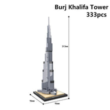 City Architecture Compatible Legoingly New York Berlin Venice Budapest Louvre Pair America Model Buildings Blocks Kits Kids Toys