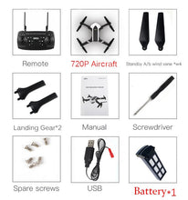 XYCQ S7 Quadcopter Drone with Camera Live Video, WiFi FPV Quadcopter with 110° Wide-Angle 1080P HD Camera Foldable Drone RTF