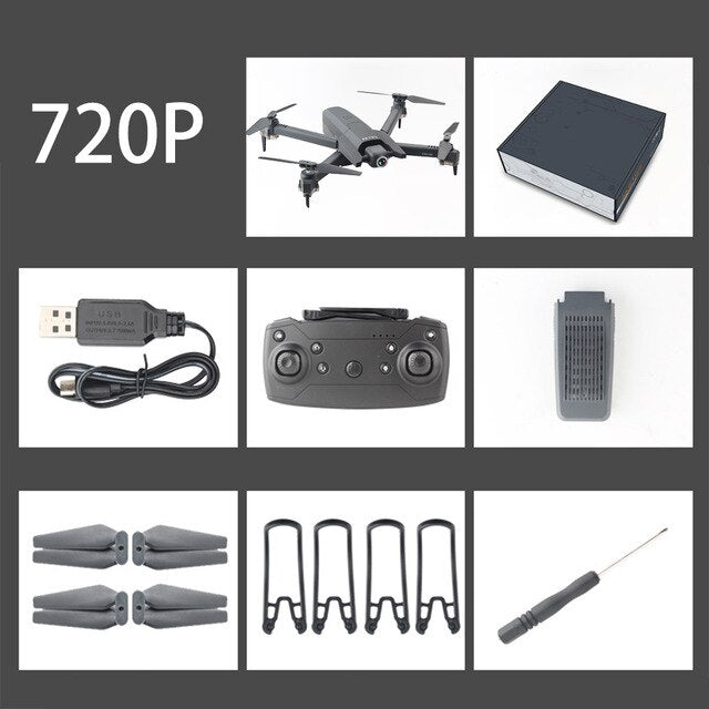 Global Drone 4K Drones with Camera HD RC Helicopter Foldable Quadcopter FPV Quadrocopter Drone X Pro Dron VS Drone E58 E520S