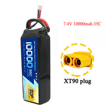 ZDF RC Car Lipo Battery 2S 3S 7.4V / 11.1V 10000mah 35C Max 70C XT90 / XT60/ T Plug For Rc Airplane Traxxas Car RC Truck