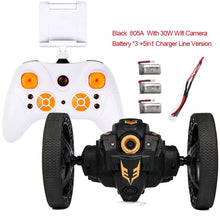 RC Bounce Car Toys 805 Jumping 805A with WIFI FPV Camera Stunt Car Flexible Wheels Rotation LED Night Light RC Robot Car