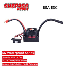 150A 120A Waterproof ESC KK Speed Controller 35A 45A 60A 80A for 1/8 1/10 1/12 RC Monster Redcat Volcano EPX Blackout XTE Buggy