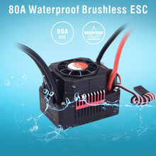 Waterproof 25A 35A 45A 60A 80A 120A 150A ESC Brushless Senseless Speed Controller for 1/8 1/10 1/12 1/20 RC Car