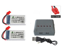 1400mAh 3.7v lipo Battery for SYMA X5 X5S X5C X5SC X5SH X5SW M18 H5P HQ898B HQ859B H11D H11C T64 T04 T05 F28 F29 T56 T57 Charger