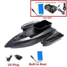 Single Hand Automatic Nesting RC Fishing Boat Ship 2.4G 500M 3 Hours Life Time Fixed Speed Cruise Wireless Control RC Bait Boat