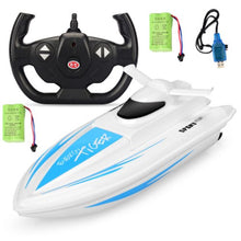 2018 New High Speed RC Boat Speedboat Mod 2.4GHz 4 Channel 20km/h Racing Remote Control Boat as gift For children Toys Kids Gift