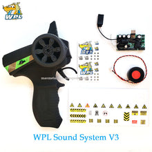 WPL Upgrade Control Control Sound System V3 Transmitter DIY Receiver Board Horn Spare Part Accessories Replacement For WPL Truck