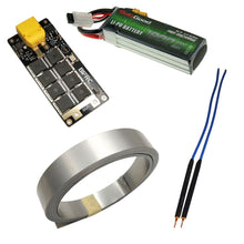 Aeromodelling DIY Portable 7-16V High Rate Lithium Battery Energy Storage PCB Circuit Board 8 Tube High Current Board Spot Welde